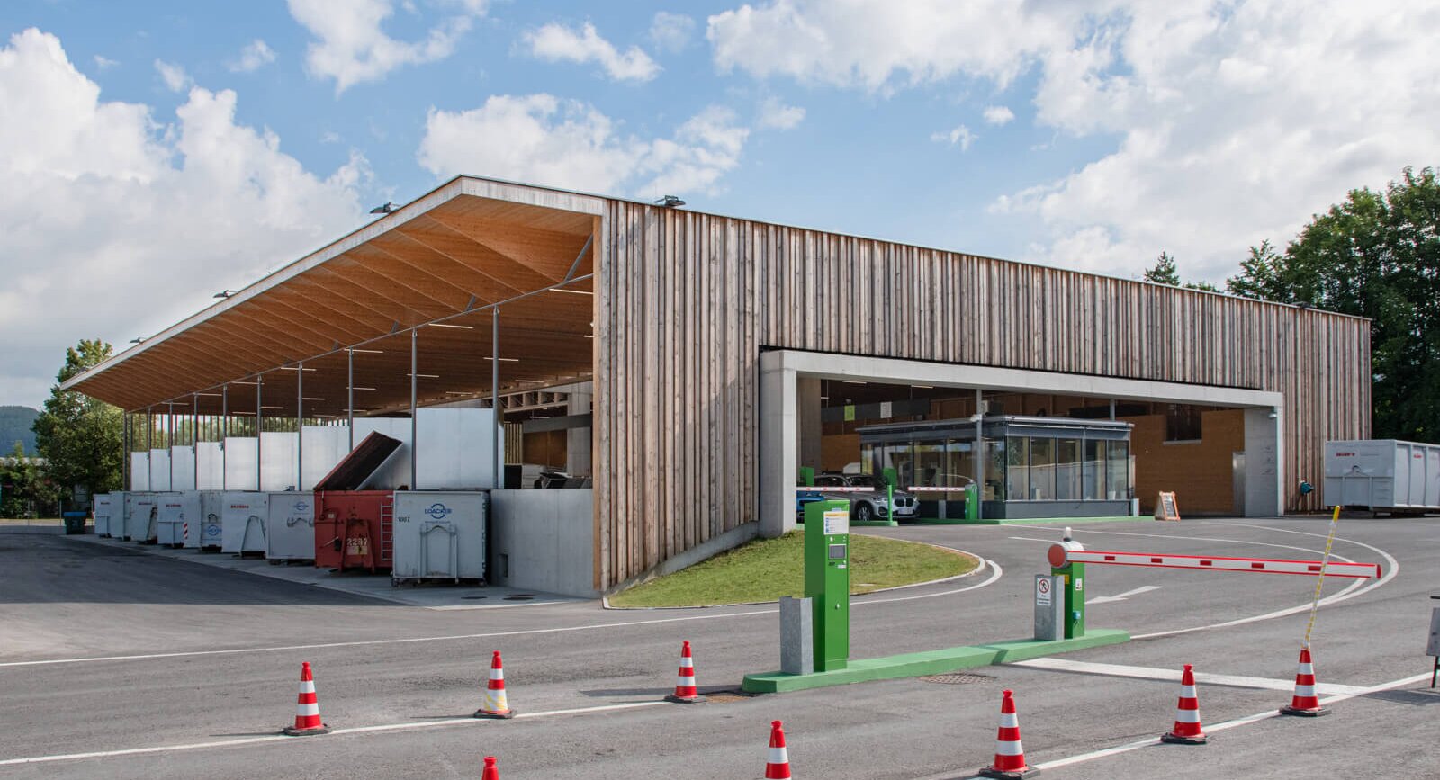 Waste collection centre in Sulz (A)