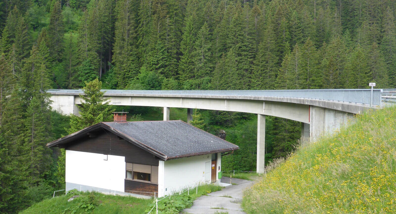 Examination of remaining load-bearing capacity, Krumbach-bridge Damüls
