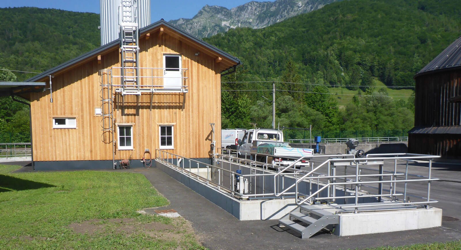 RHV Hallstaettersee, modification sewerage treatment plant