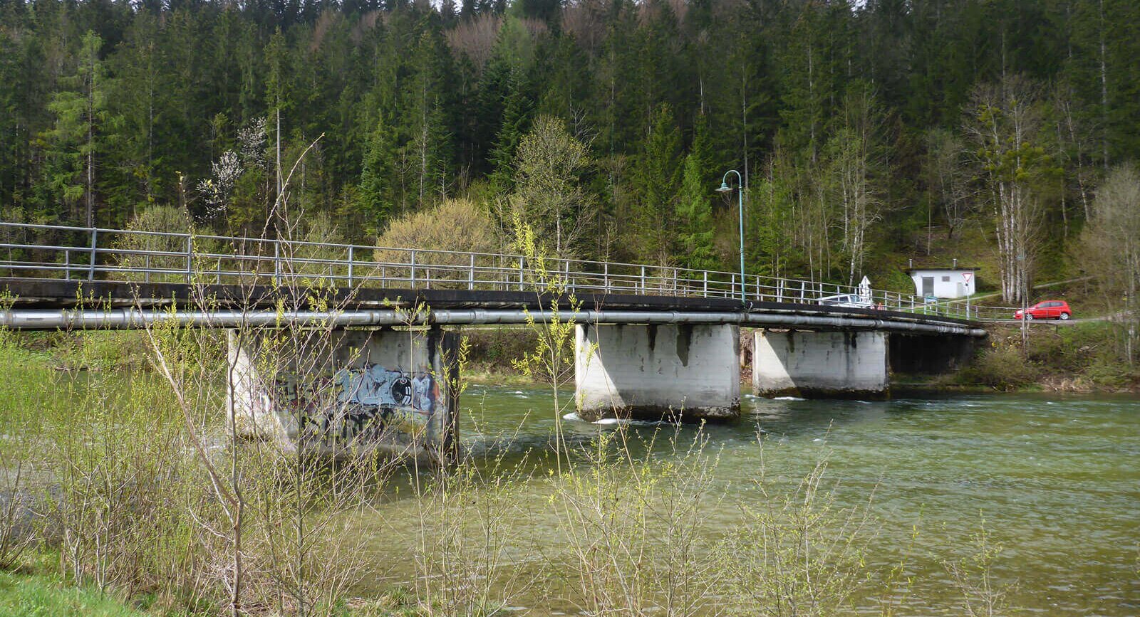 Bad Goisern, inspection Sophien-bridge
