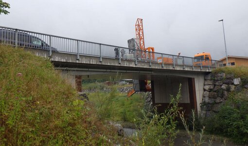 Bridge inspection device used for federal government of Vorarlberg