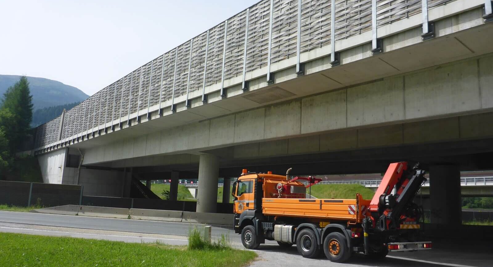 ASFINAG, A10, condition examination bridges and noise protection walls
