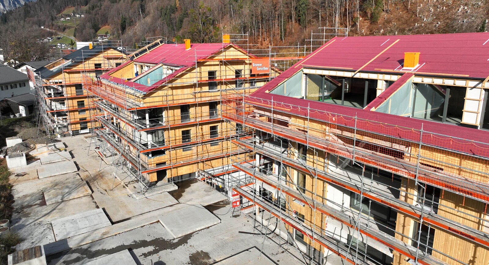 New building of housing estate Kaltenbrunnen (A)