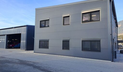 New building Fetzel Schlins front view close
